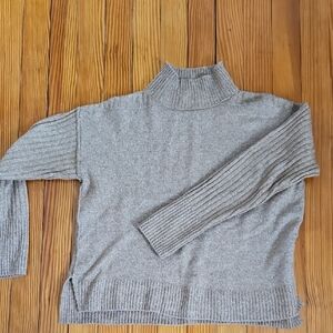 Light Brown Mock Turtleneck Sweater